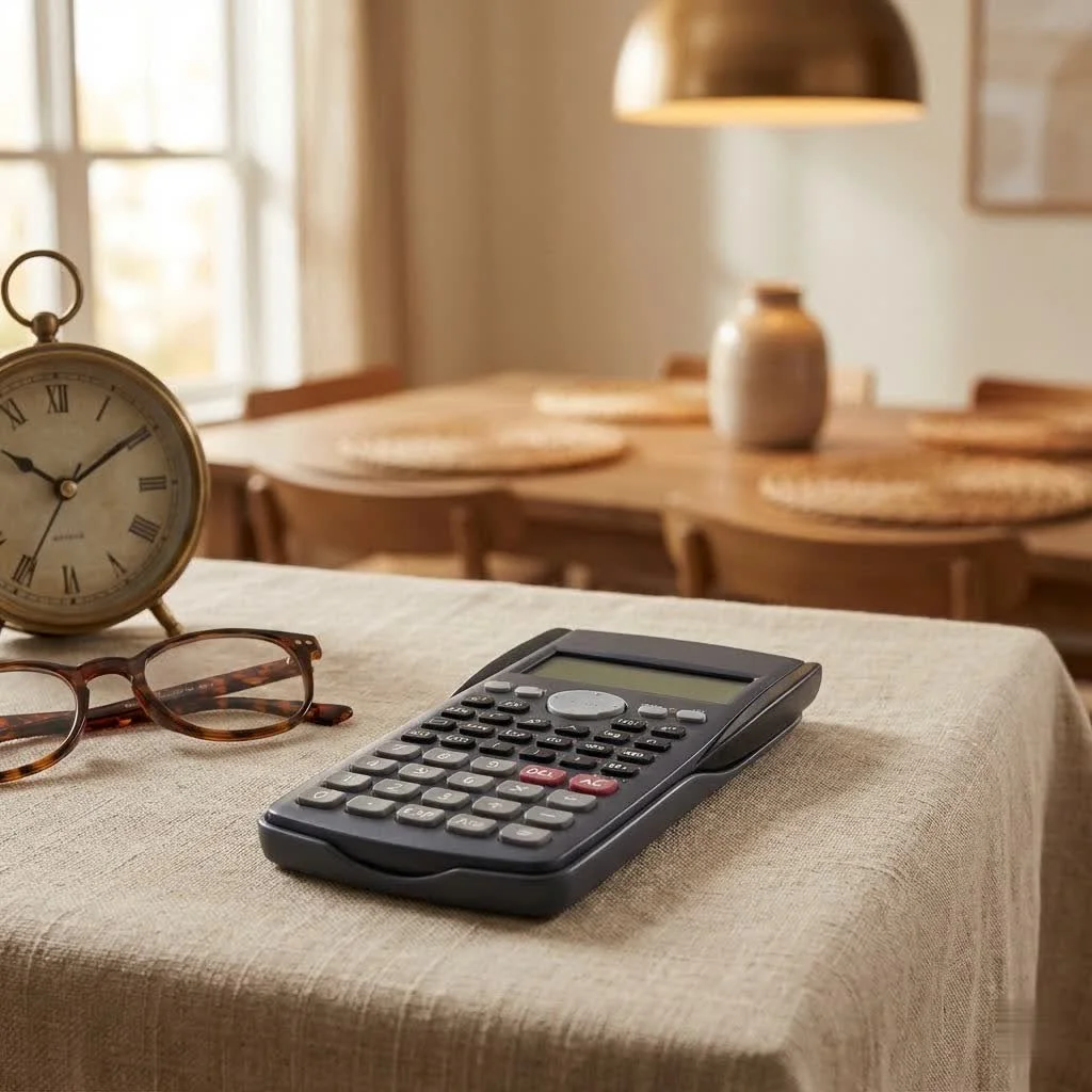 HP 35s scientific calculator with its classic black design