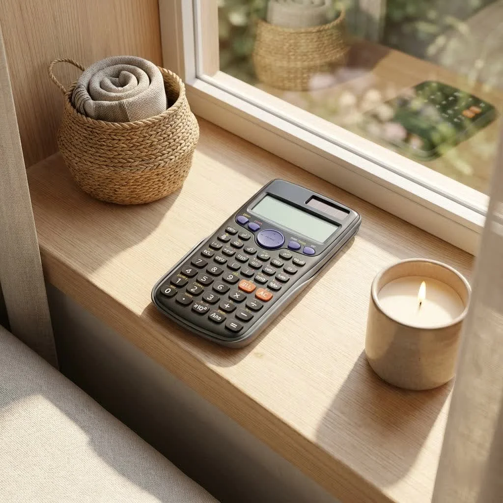 Texas Instruments TI-30X IIS scientific calculator with a two-line display